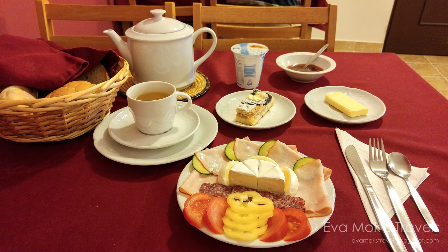 捷克特奇民宿早餐