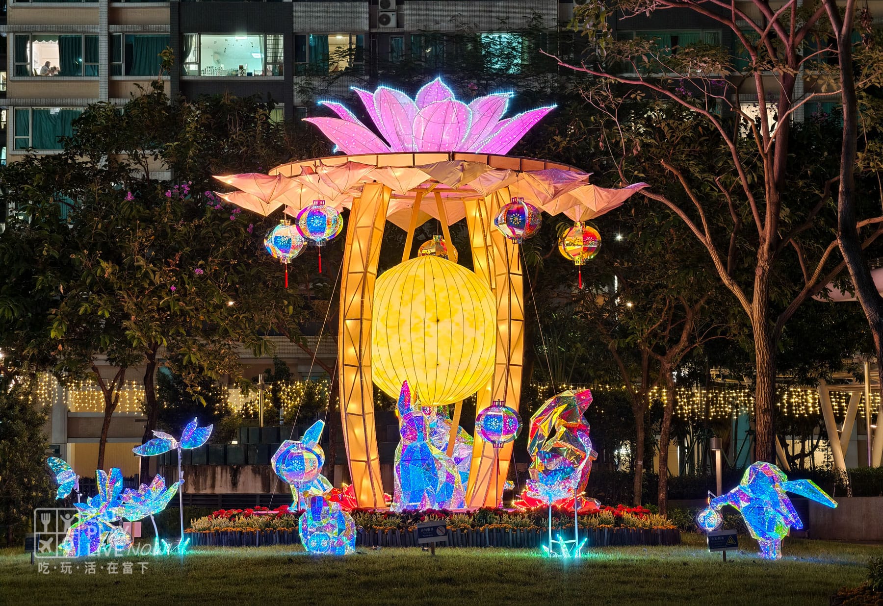 氹仔中央公園中秋燈飾