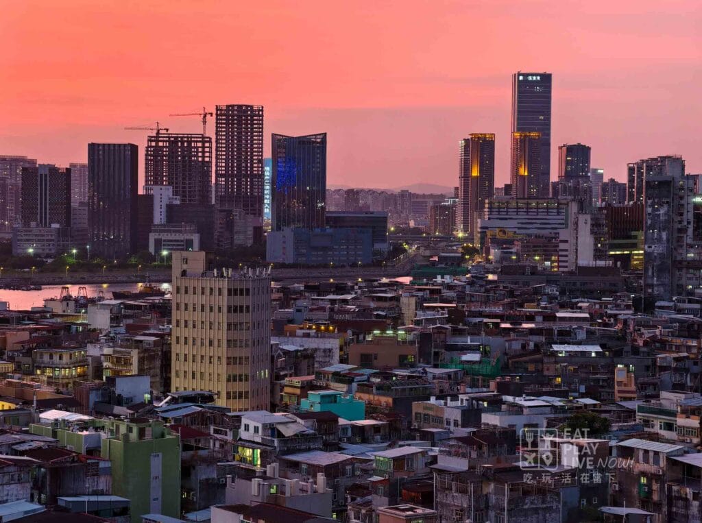 新中央酒店天台景觀